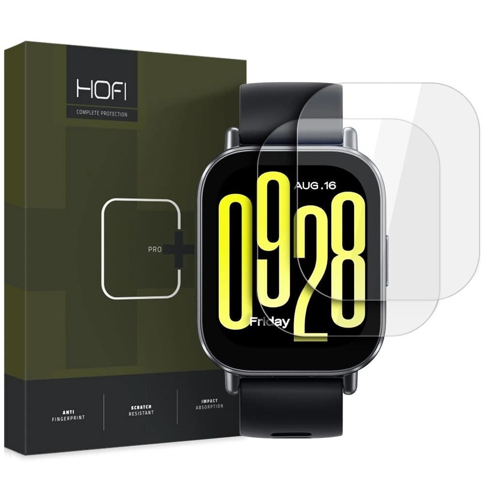 Hofi Glass Pro+ Xiaomi Redmi Watch 5 Active Clear [2 PACK] - 1