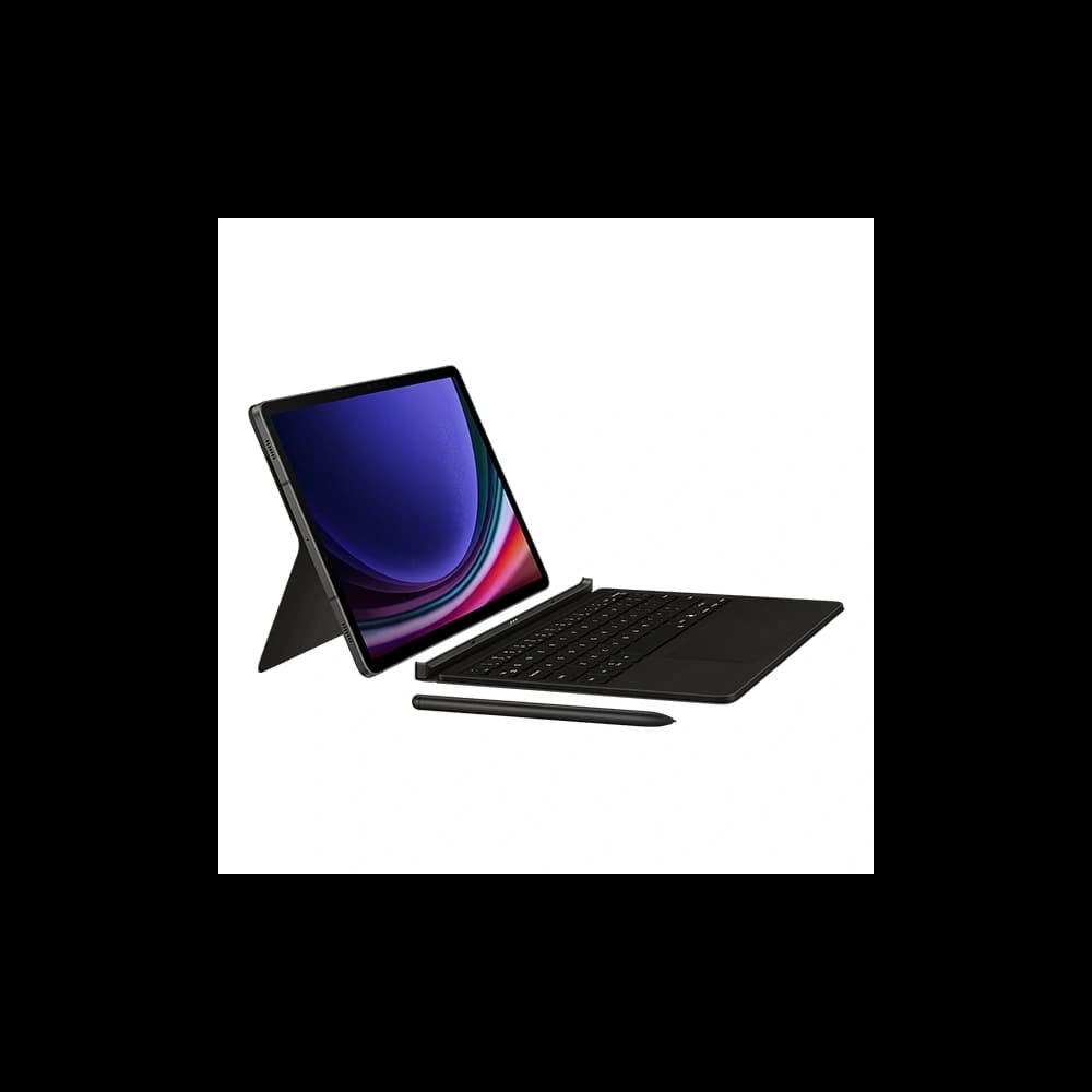 Etui Samsung EF-DX725UBEGWW Galaxy Tab S9 / S9 FE Book Cover Keyboard černý/black - 7