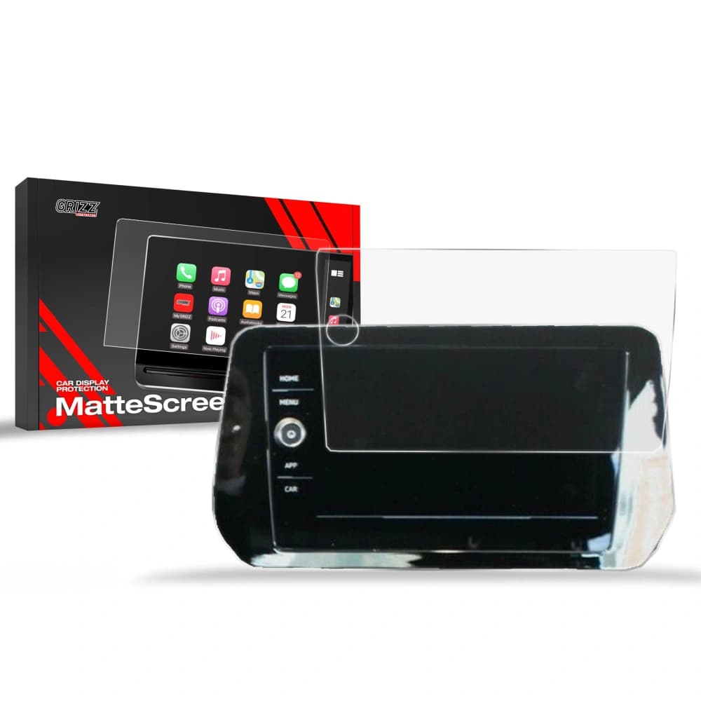 [OUTLET] Matte film GrizzGlass CarDisplay Protection for Volkswagen VW T-Cross 8" 2024 - 1