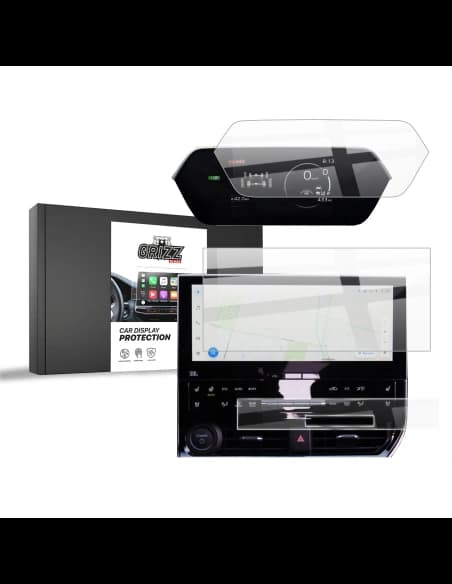 Ceramic GrizzGlass CarDisplay Protection Toyota bZ4X 12,3" 2022-2025 [3in1]