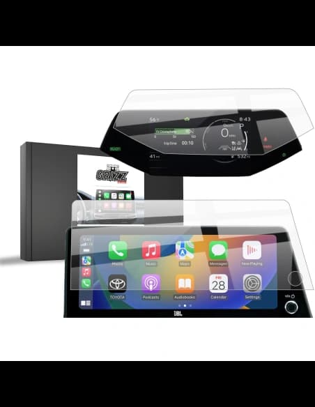 Ceramic GrizzGlass CarDisplay Protection Toyota Prius 5 12,3" 2023-2025 [2in1]