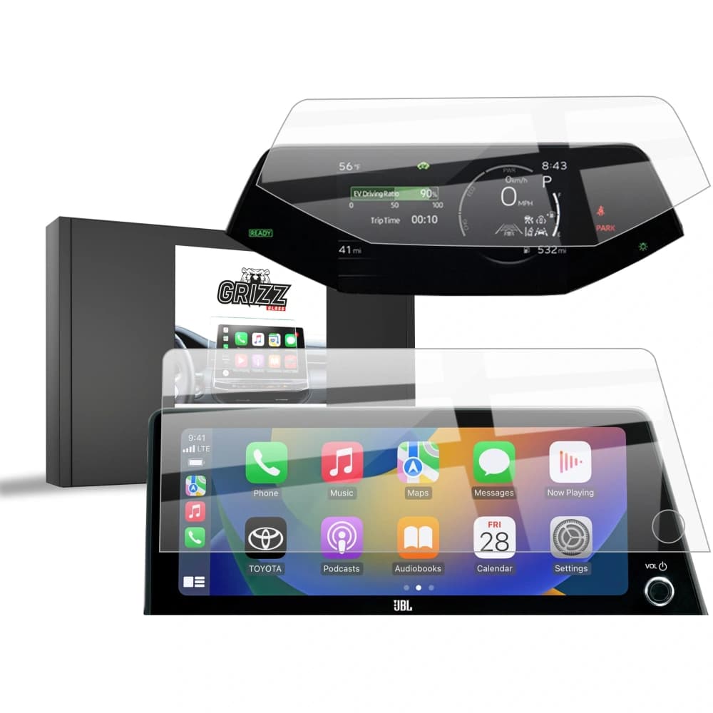 Ceramic GrizzGlass CarDisplay Protection Toyota Prius 5 12,3" 2023-2025 [2in1] - 1