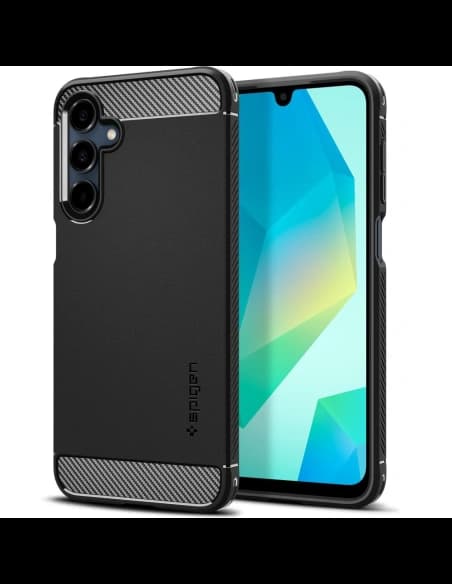 Spigen Rugged Armor Samsung Galaxy A16 4G / 5G Mattschwarz