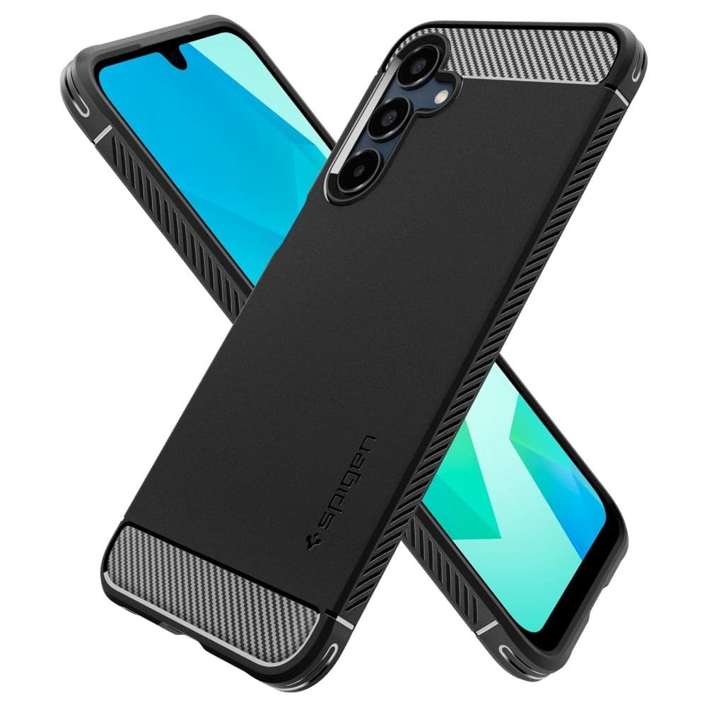 Etui Spigen Rugged Armor Samsung Galaxy A16 4G / 5G Matná černá - 7