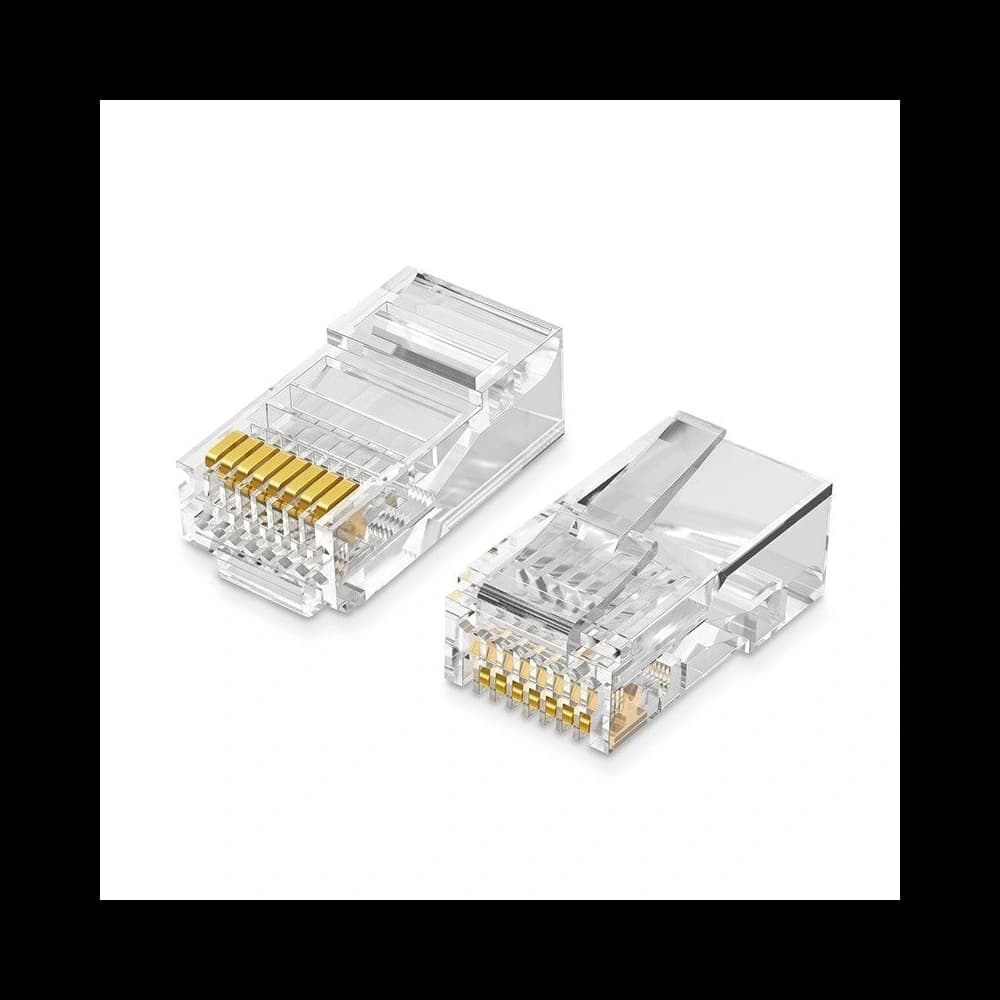 UGREEN RJ45 Ethernet csatlakozó, 8P/8C, Cat.5/5e, UTP (10 db) - 1