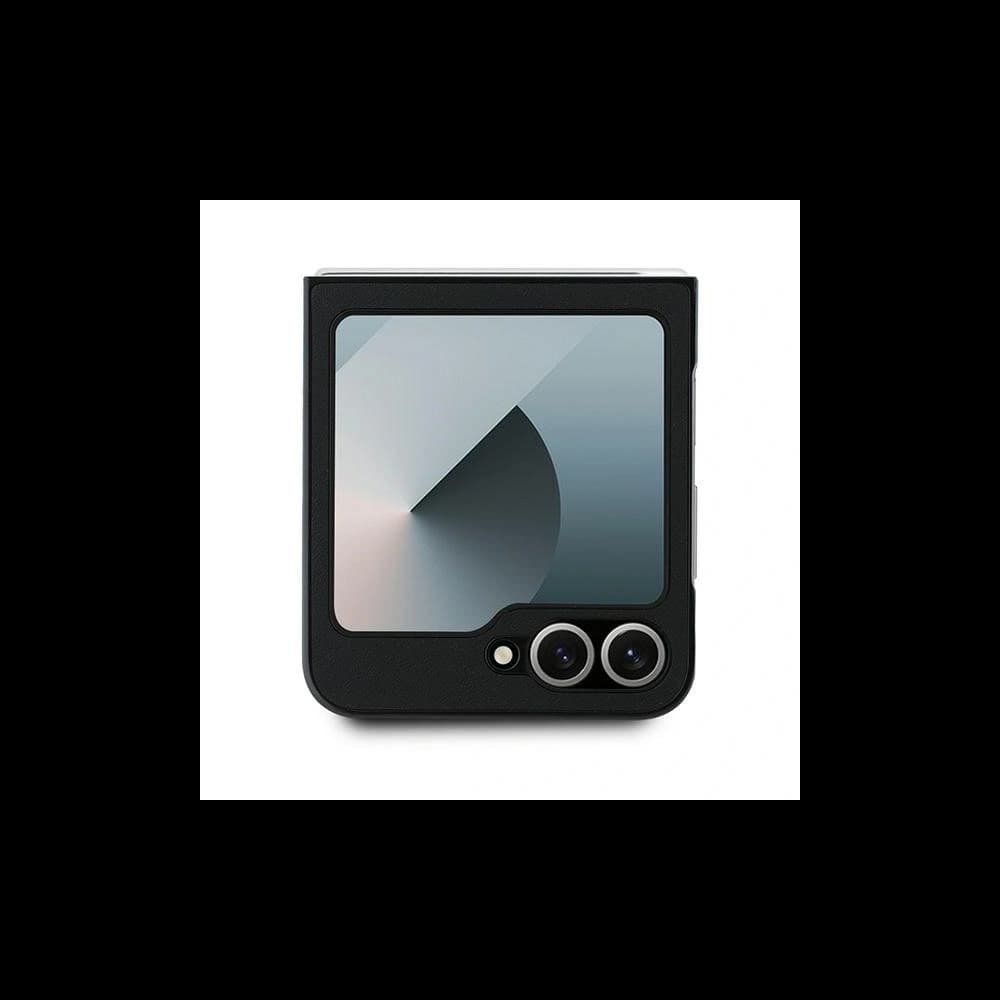 Etui Mercedes MEHMZF623RBGVK Samsung Galaxy Z Flip 6 / 7 FE kožené dřevo imitace MagSafe černé/black - 3