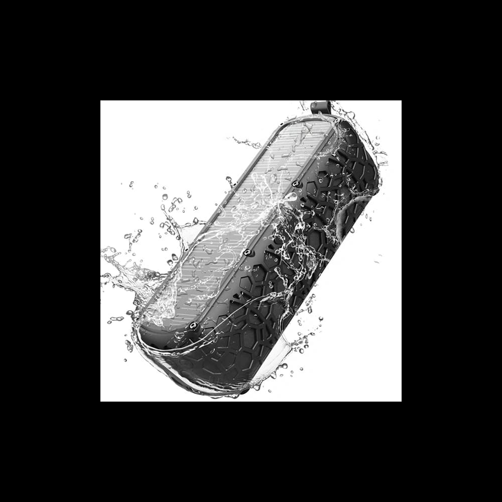 4smarts Bluetooth Endless Summer speaker with solar charging black - 2