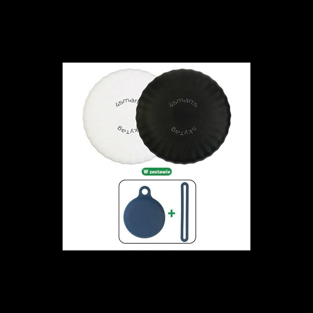 4smarts Standortfinder SkyTag Slim Set Schwarz + Weiß - 1