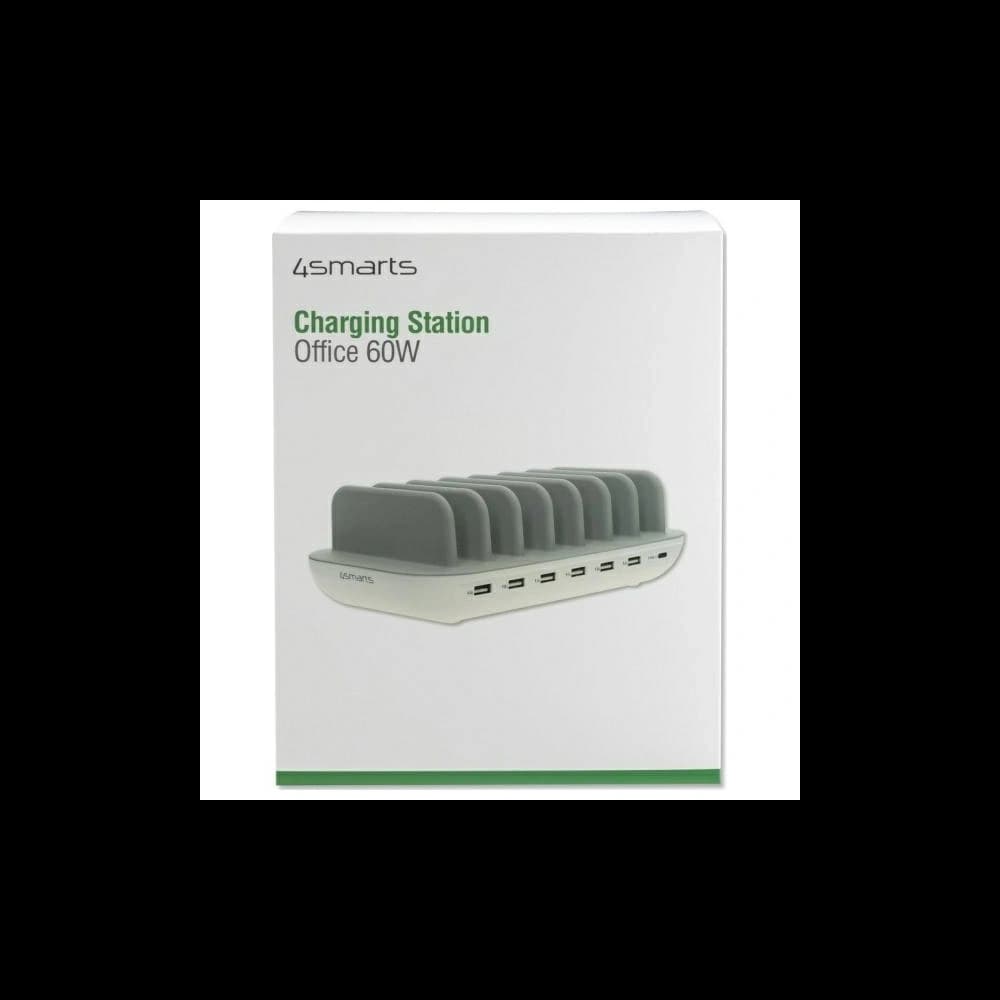 Nabíjecí stanice 4smarts Office 60W bílá/bílá - 3