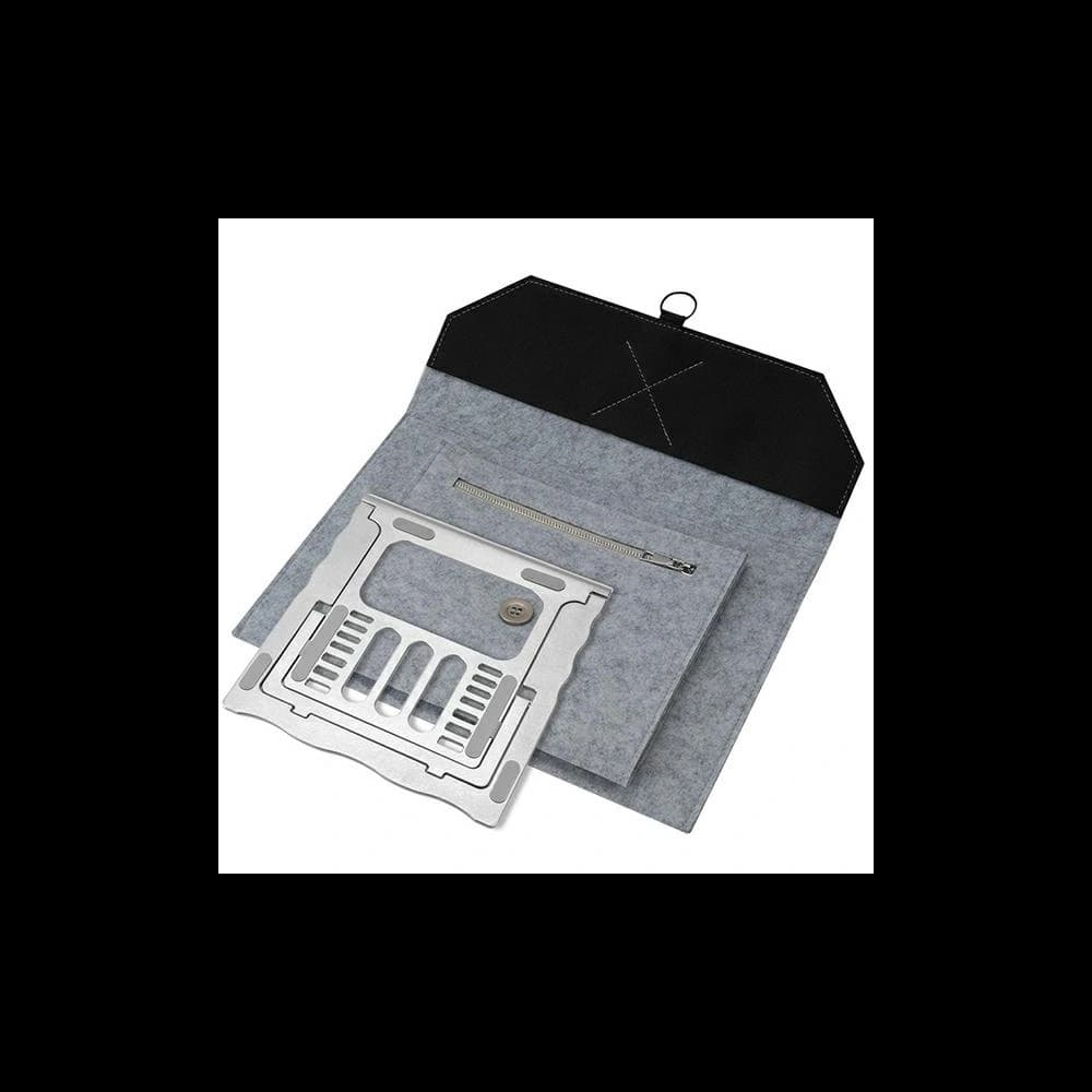 Geantă suport pentru laptop/tabletă 4smarts FoldStand ErgoFix 13’ gri/silver - 1