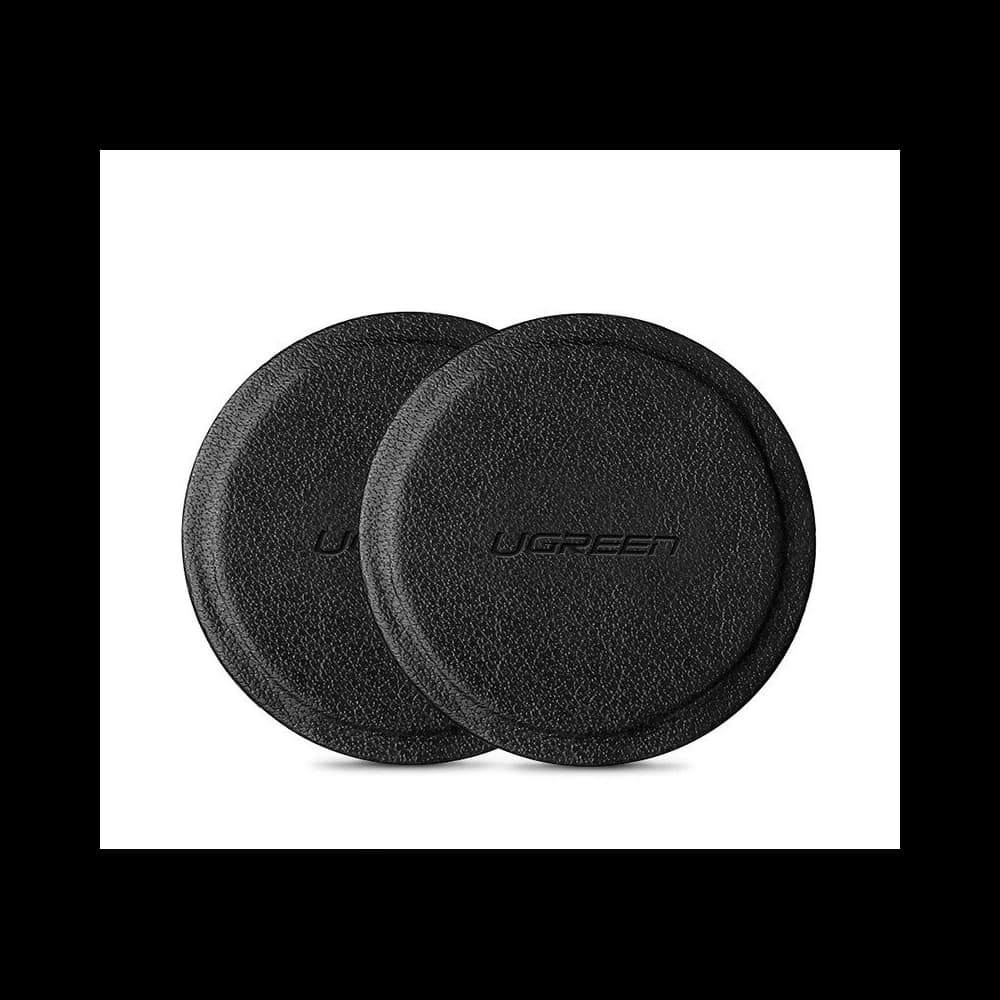 Plăcuță metalică UGREEN acoperită cu piele, pentru suport magnetic (2 buc.) - 1
