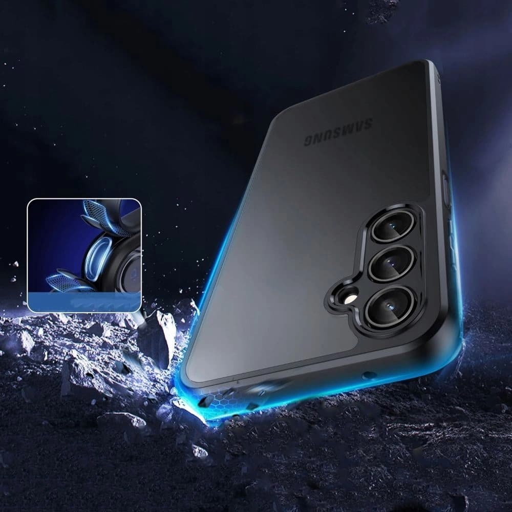 Tech-Protect Magmat Samsung Galaxy A16 4G / 5G Matt Fekete - 3