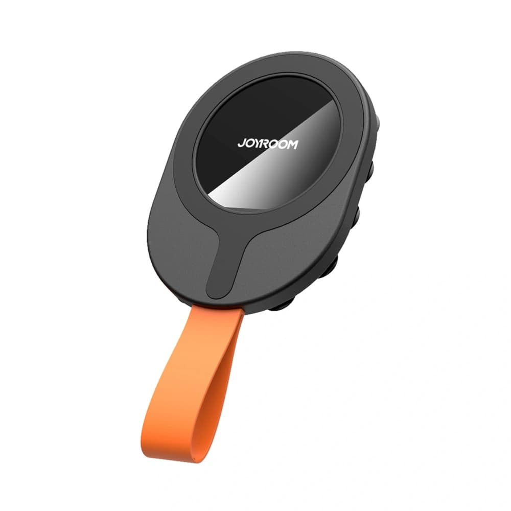 Joyroom JR-ZS393-S magnetic mount with attachments for 4.7-7" phone black-orange - 2