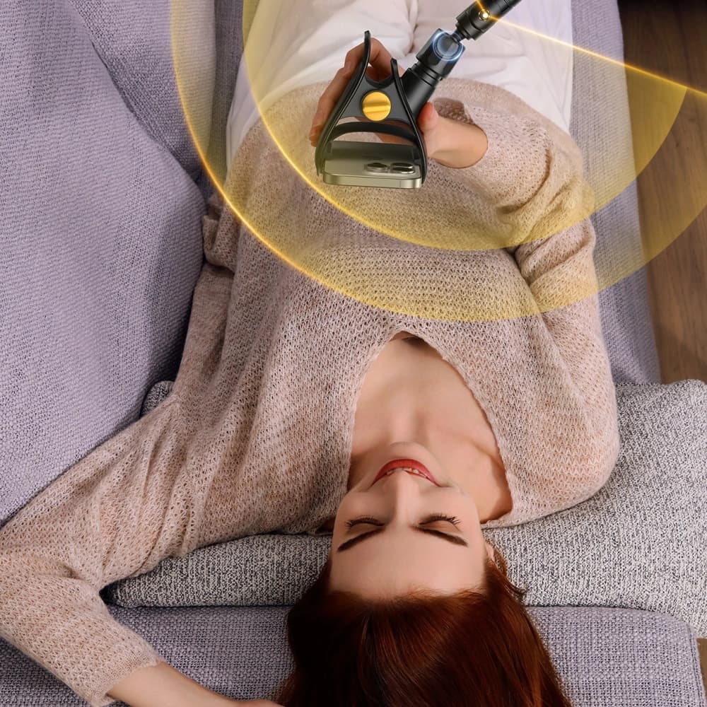 Joyroom suport pentru telefon JR-ZS389 cu braț flexibil pentru birou negru - 12