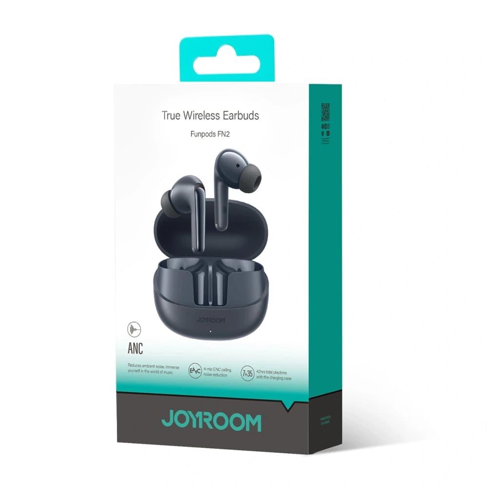 Joyroom Funpods kabellose In-Ear-Kopfhörer JR-FN2 TWS Bluetooth 5.4 ANC IP54 schwarz - 7
