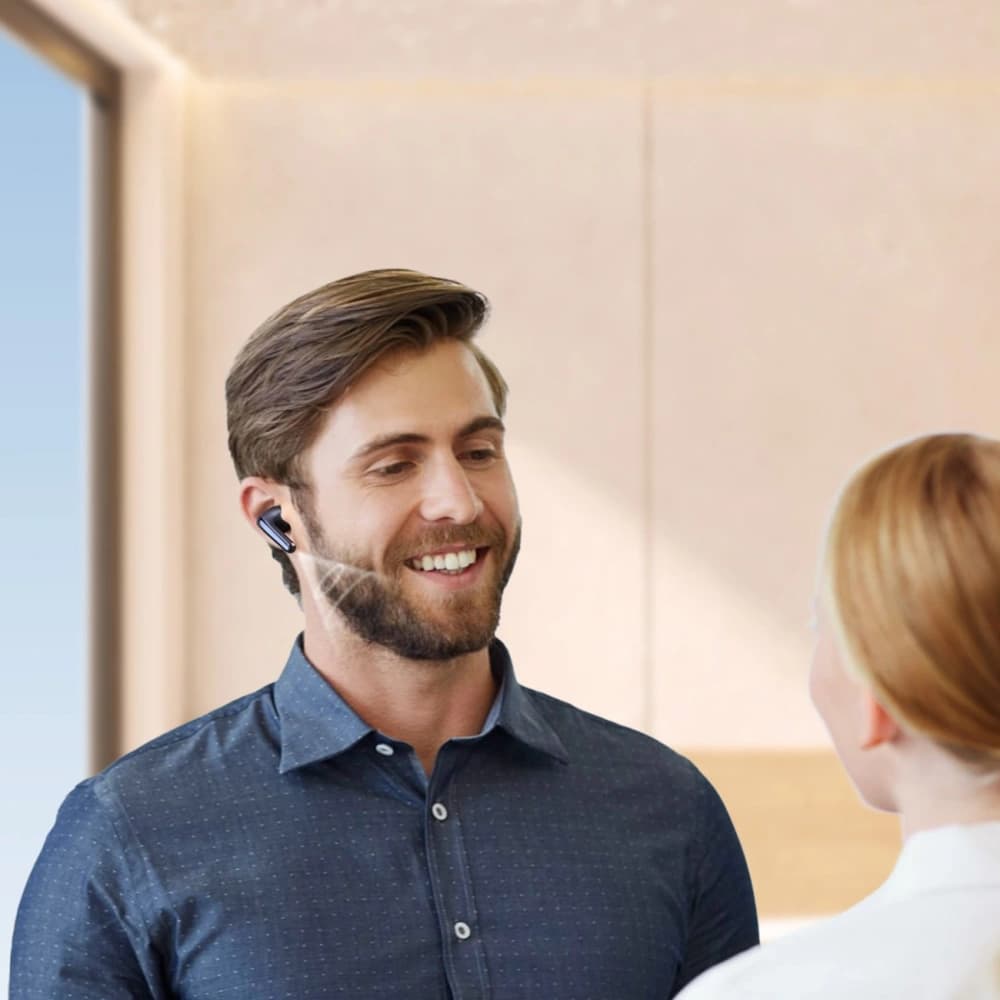 Joyroom Funpods kabellose In-Ear-Kopfhörer JR-FN2 TWS Bluetooth 5.4 ANC IP54 schwarz - 12