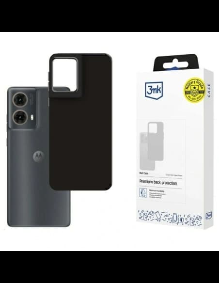 3MK Matt Case Motorola Moto G85 fekete