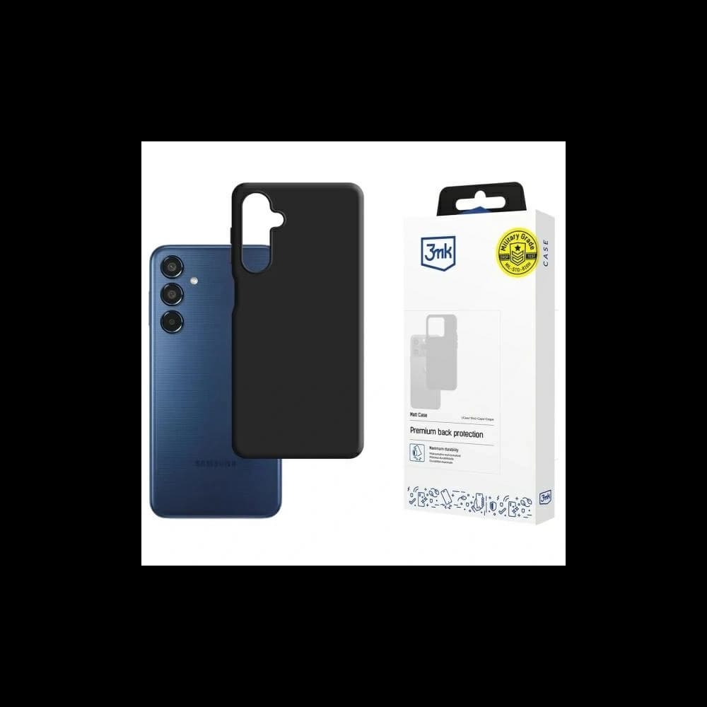 3MK Matt tok Samsung Galaxy M35 5G fekete - 1