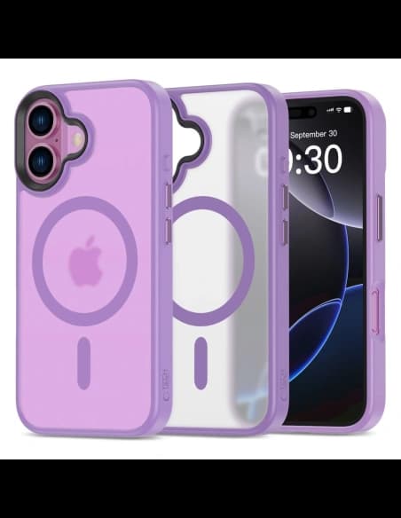Etui Tech-Protect MagMat MagSafe Apple iPhone 16 Matte Mauve