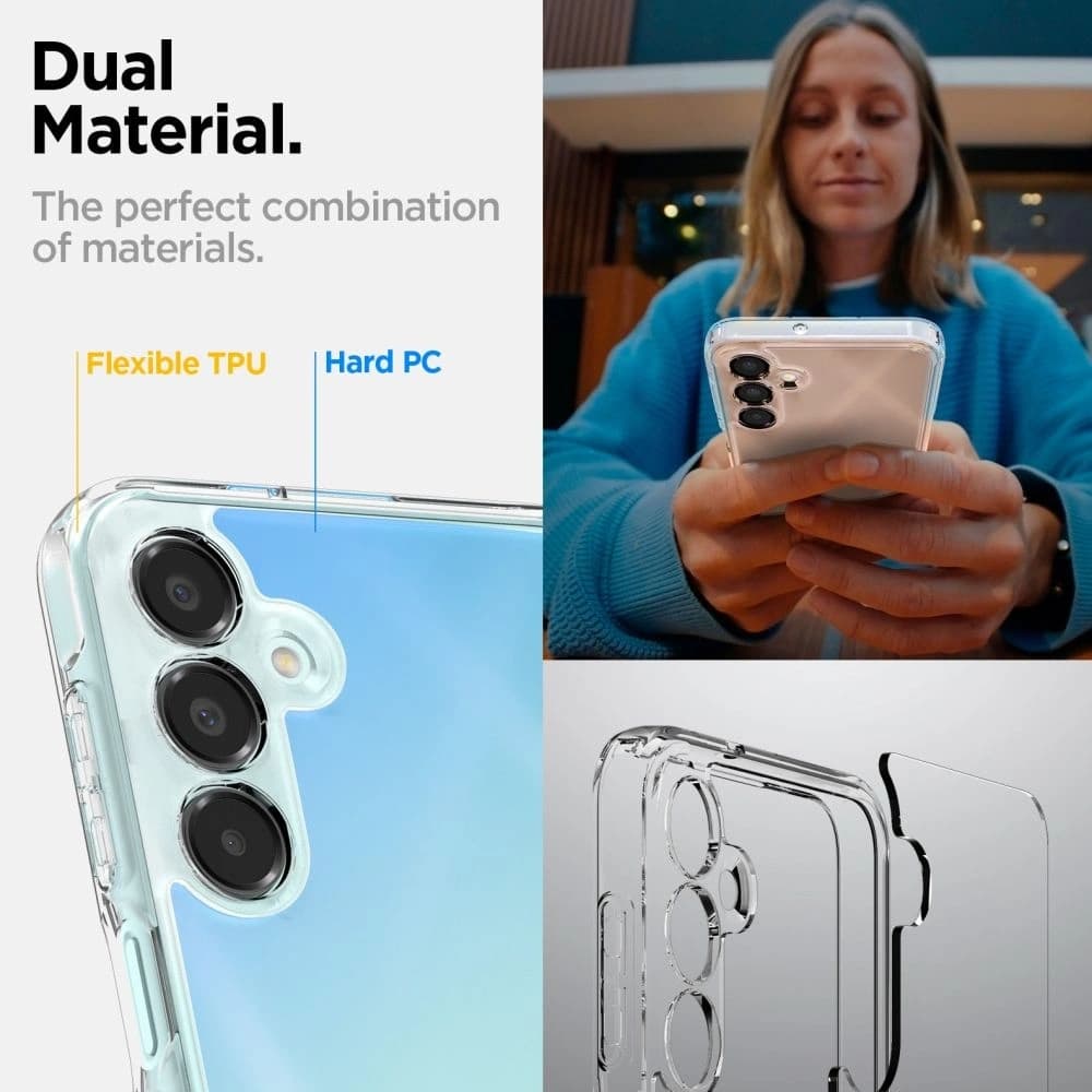 Spigen Ultra Hybrid Samsung Galaxy A16 4G / 5G Kristálytiszta - 11