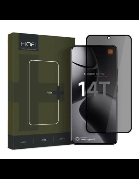 Hofi Anti Spy Glass Pro+ Xiaomi 14T / 14T Pro Confidențialitate