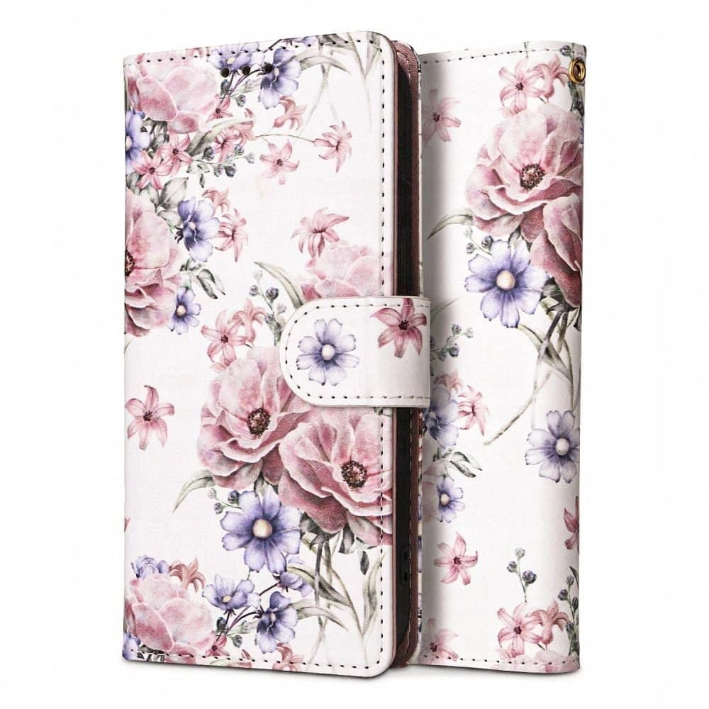 Etui Tech-Protect Wallet Xiaomi Redmi 14C / Poco C75 Květy Blossom - 2