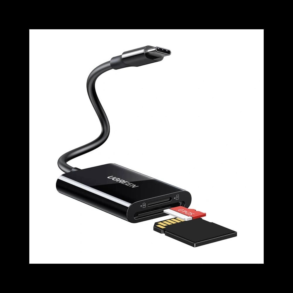 UGREEN CM265 USB-C / SD, MicroSD Kártyaolvasó (fekete) - 3