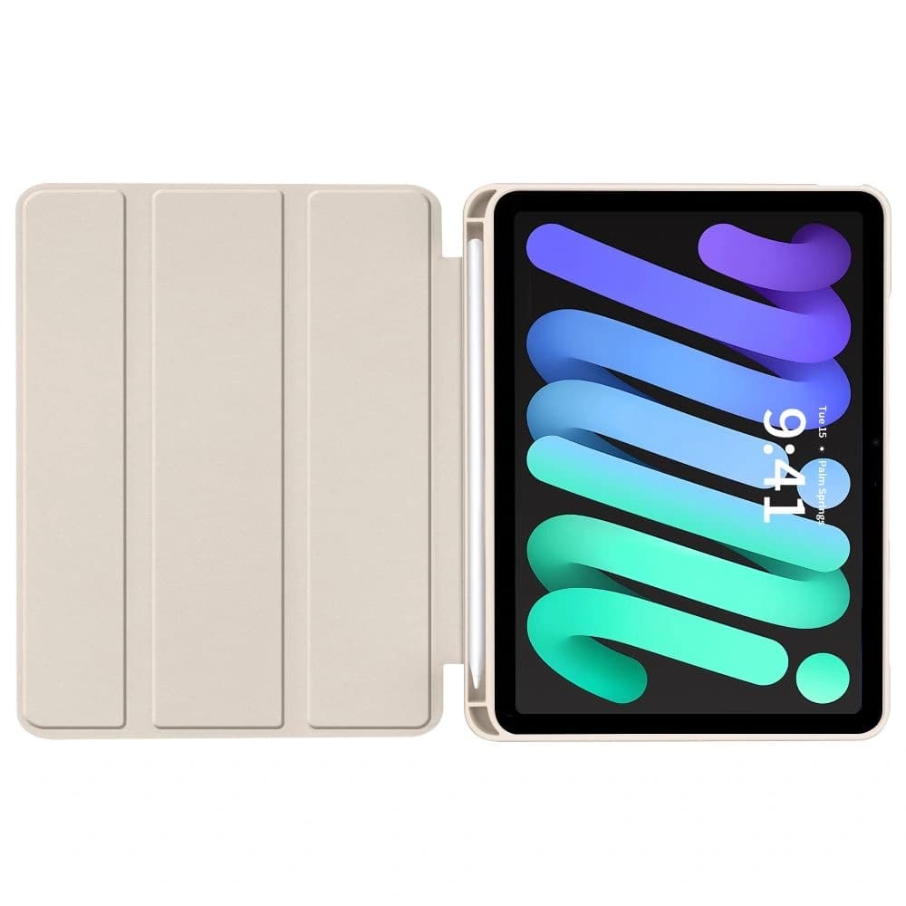 Tech-Protect SmartCase Pen Apple iPad Mini 8.3 6 / 7 2021 / 2024 Starlight - 5