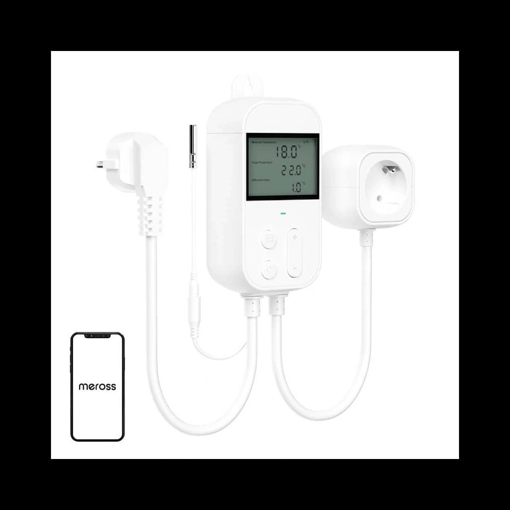 Meross thermostatic temperature controller socket MTS960HK (HomeKit) - 1