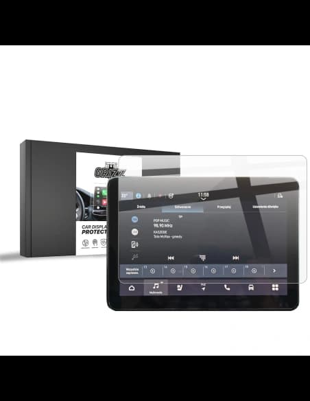 Ceramic GrizzGlass CarDisplay Protection Peugeot E-Boxer 10" 2024-2025