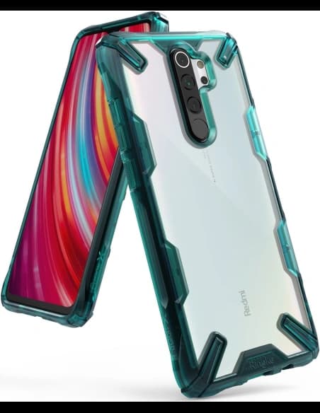 Ringke Fusion-X Redmi Note 8 Pro Turquoise Green