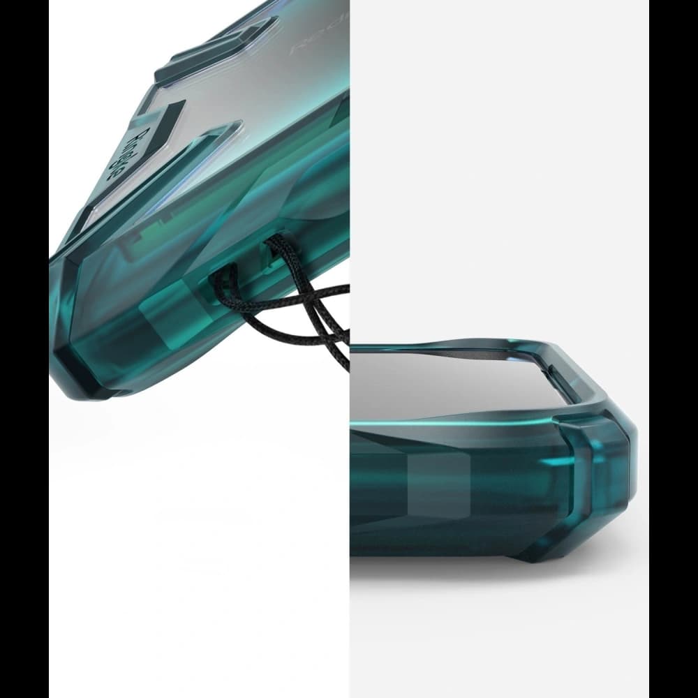 Etui Ringke Fusion-X Redmi Note 8 Pro Türkiz Zöld - 4