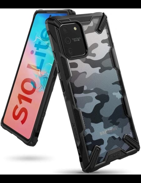 Ringke Fusion-X Design Samsung Galaxy S10 Lite Camo (Moro) Black