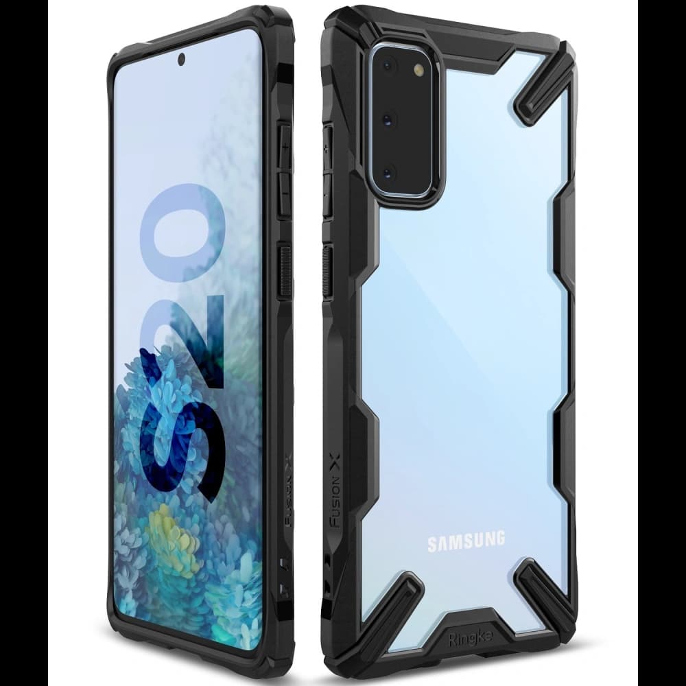 [OUTLET] Case Ringke Fusion-X Samsung Galaxy S20 Schwarz - 1