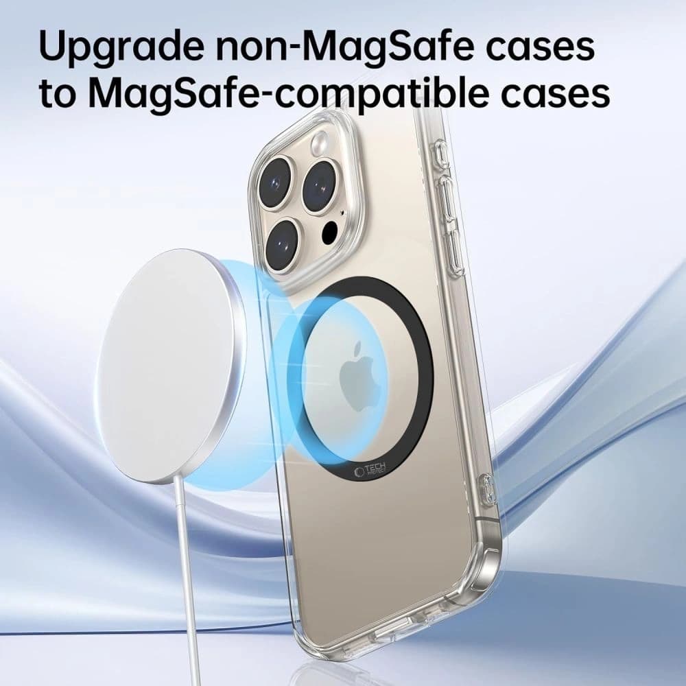 Tech-Protect MMP-110 Magnetic MagSafe Gyűrű Fekete [2 CSOMAG] - 7
