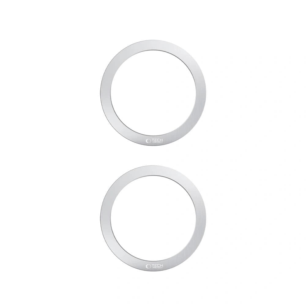 Tech-Protect MMP-110 Magnetic MagSafe Ring Silber [2 PACK] - 2