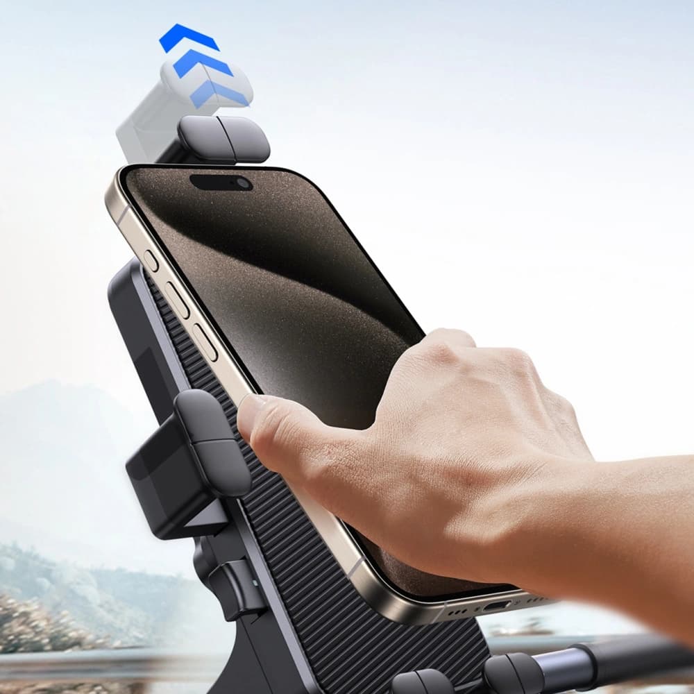 Joyroom JR-OK7 Smartphone Lenkerhalterung schwarz - 8