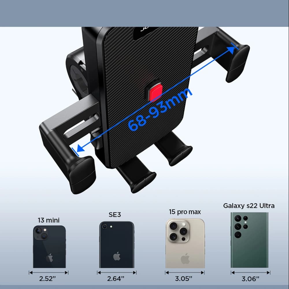 Joyroom JR-OK7 Smartphone Lenkerhalterung schwarz - 10