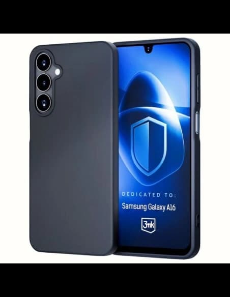 3MK Carcasa Matt Samsung Galaxy A16 neagră
