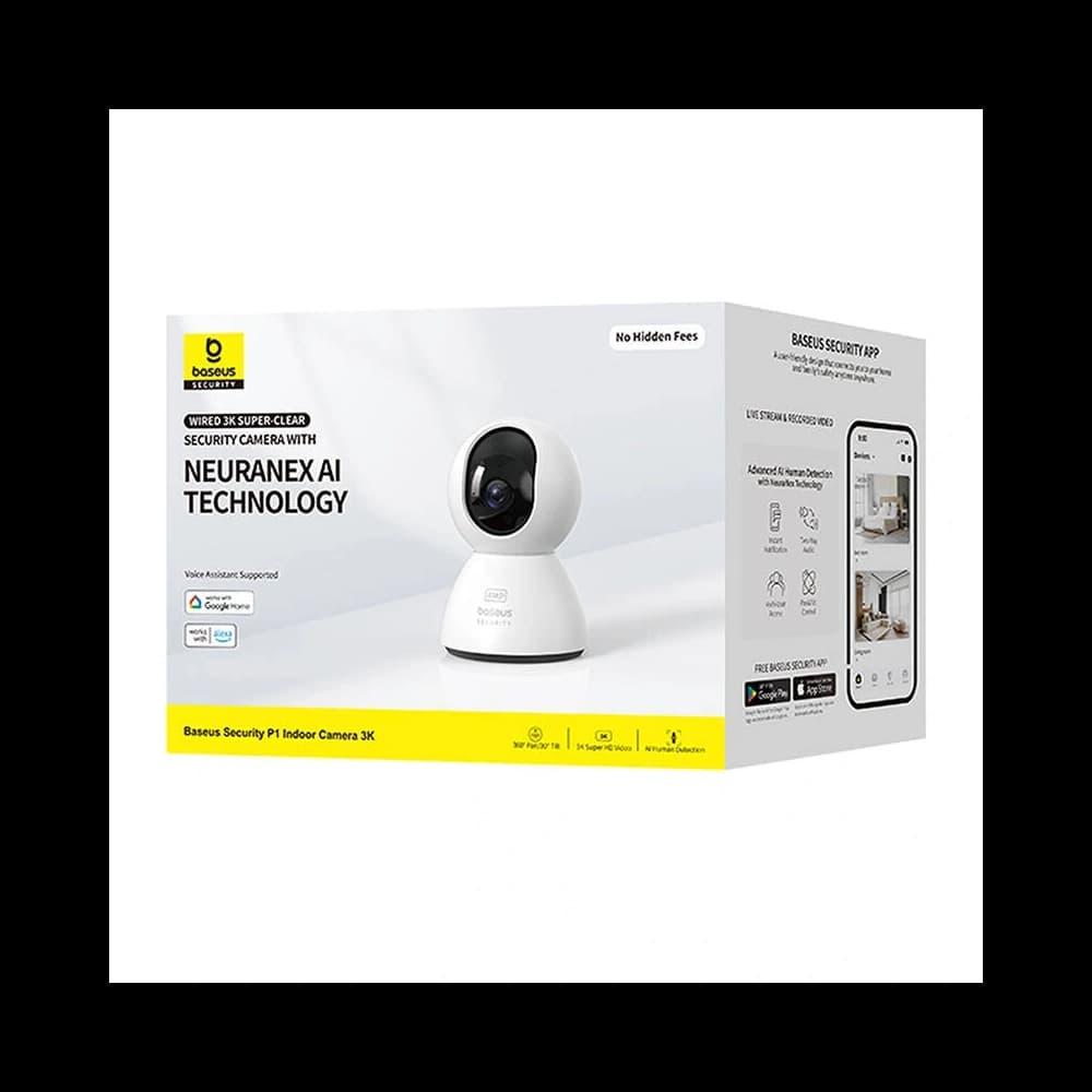 Baseus P1 3K Indoor camera (White) - 8