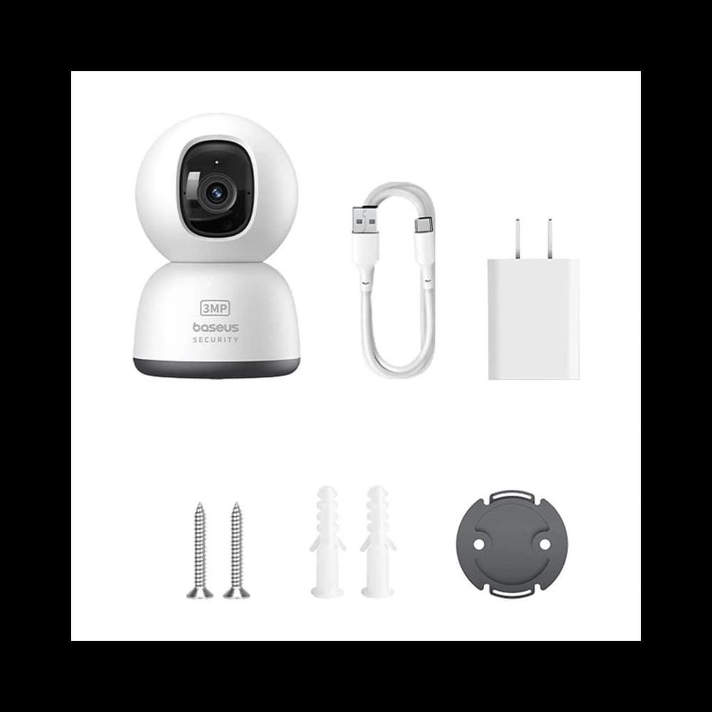 Baseus P1 Lite 2K Indoor Camera (White) - 6