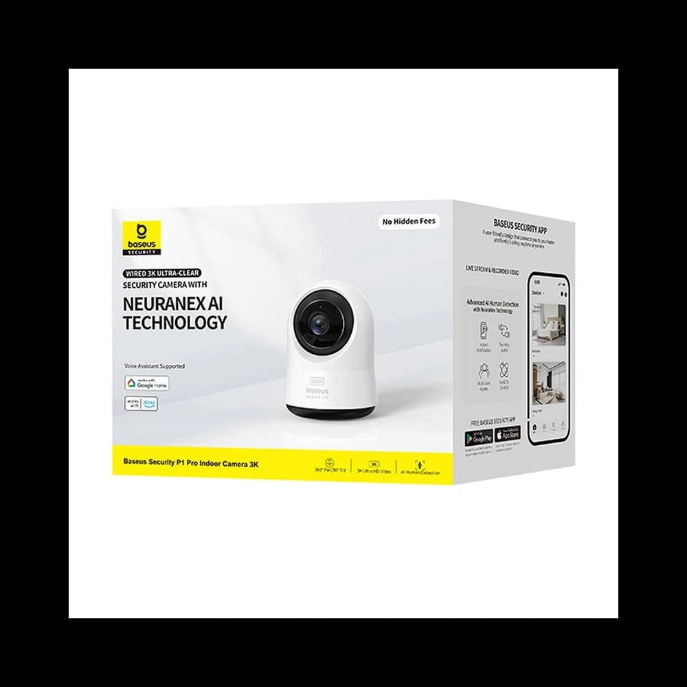 Baseus P1 Pro 3K indoor camera (White) - 8