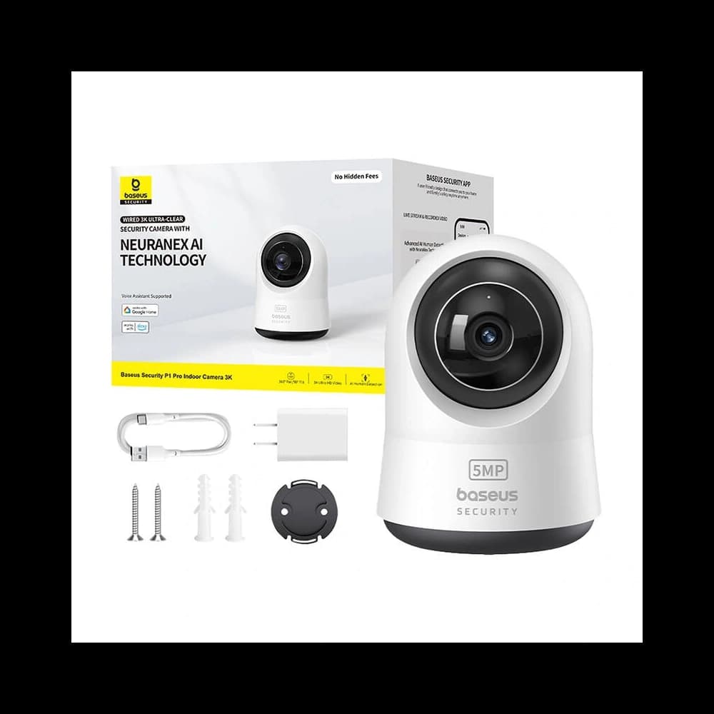 Baseus P1 Pro 3K indoor camera (White) - 10