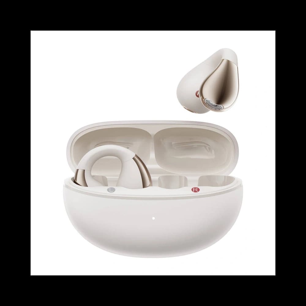 QCY Crossky Clip T33 Bluetooth 5.4 kabellose Kopfhörer (weiß) - 4