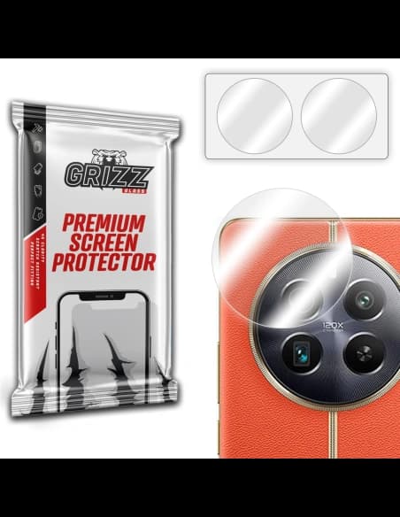 [OUTLET] Glas für die Kamera GrizzGlass HybridGlass Kamera für Realme 12 Pro Plus
