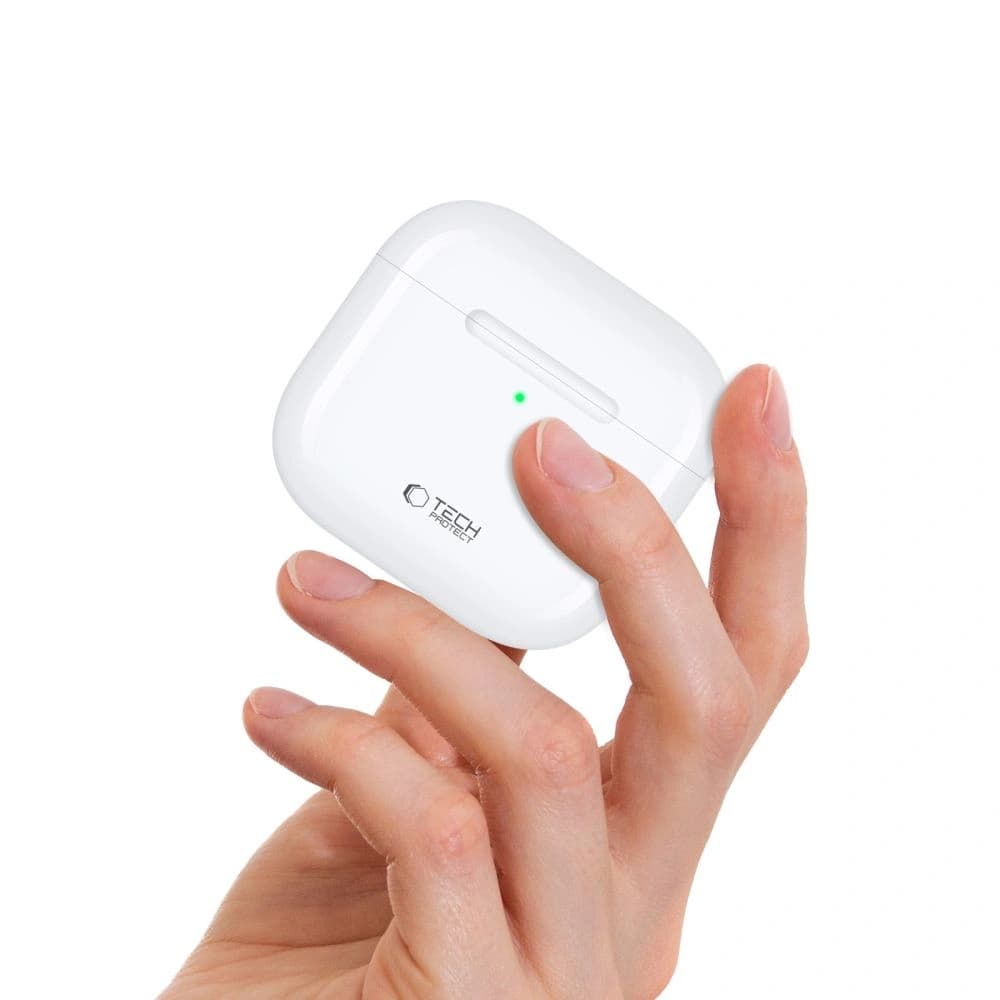 Bezdrátová sluchátka do uší Tech-Protect Ultraboost TWS Earphone Core 2 White - 5