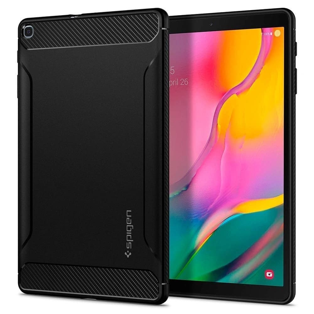 Spigen Samsung Gehäuse Rugged Armor Galaxy Tab A 10.1 2019 T510/T515 Schwarz - 1