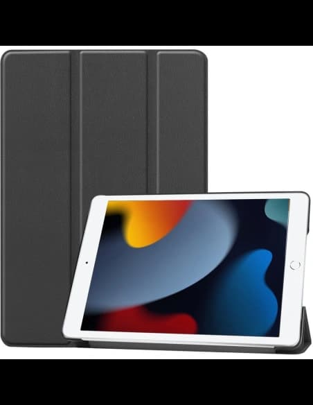 Bizon Case Tab Croc Apple iPad 9/8/7 10.2 2021/2020/2019 black