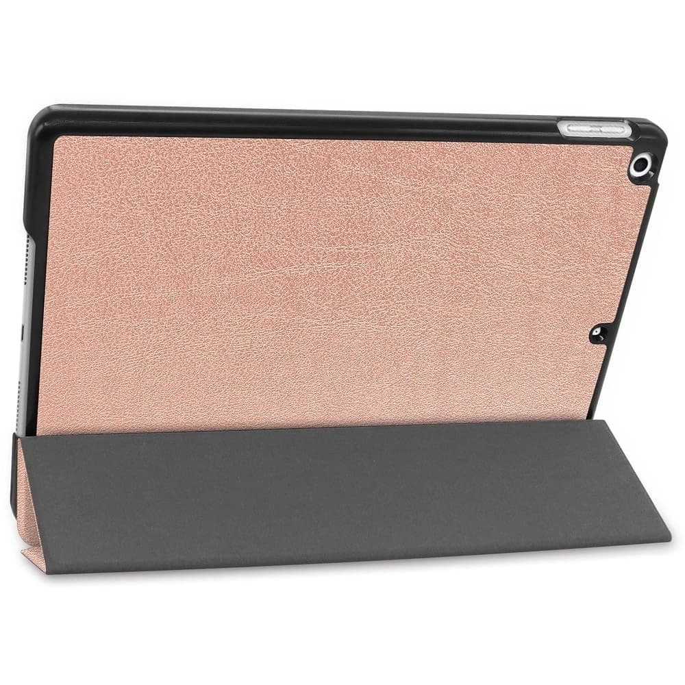Etui Bizon Case Tab Croc do Apple iPad 9/8/7 10.2 2021/2020/2019 růžovo-zlaté - 3