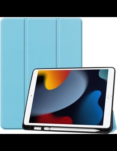Bizon Case Tab Lizard Apple iPad 9/8/7 10.2 2021/2020/2019 blue